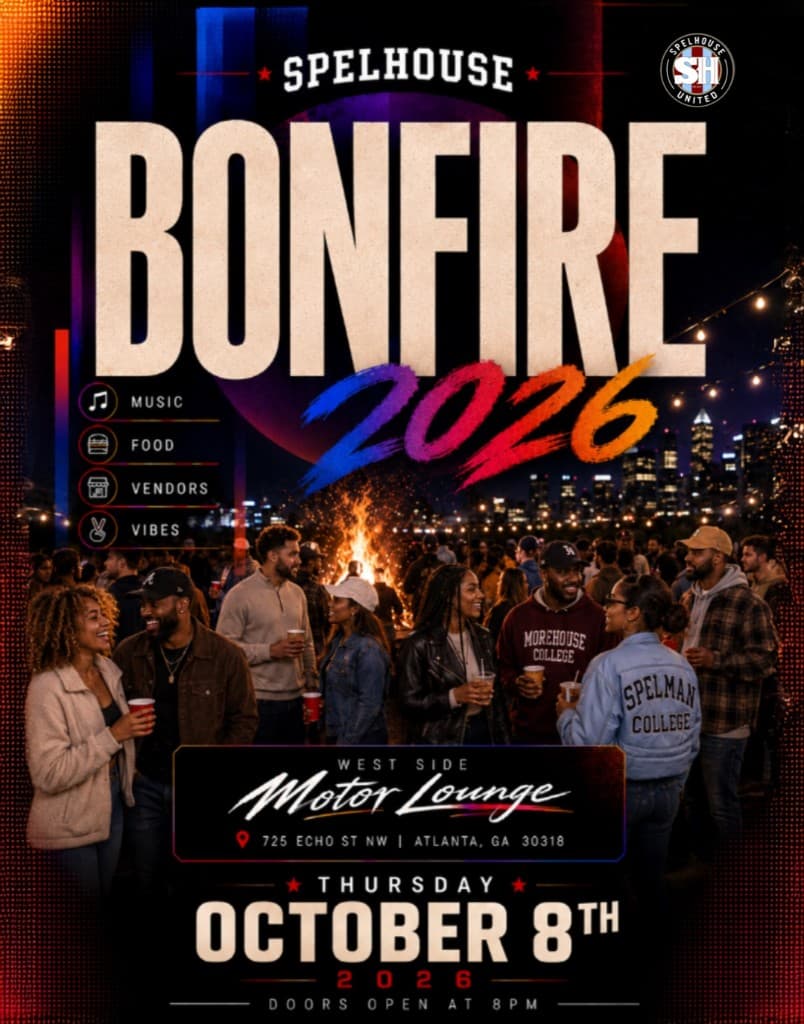SpelHouse Bonfire 2026 flyer